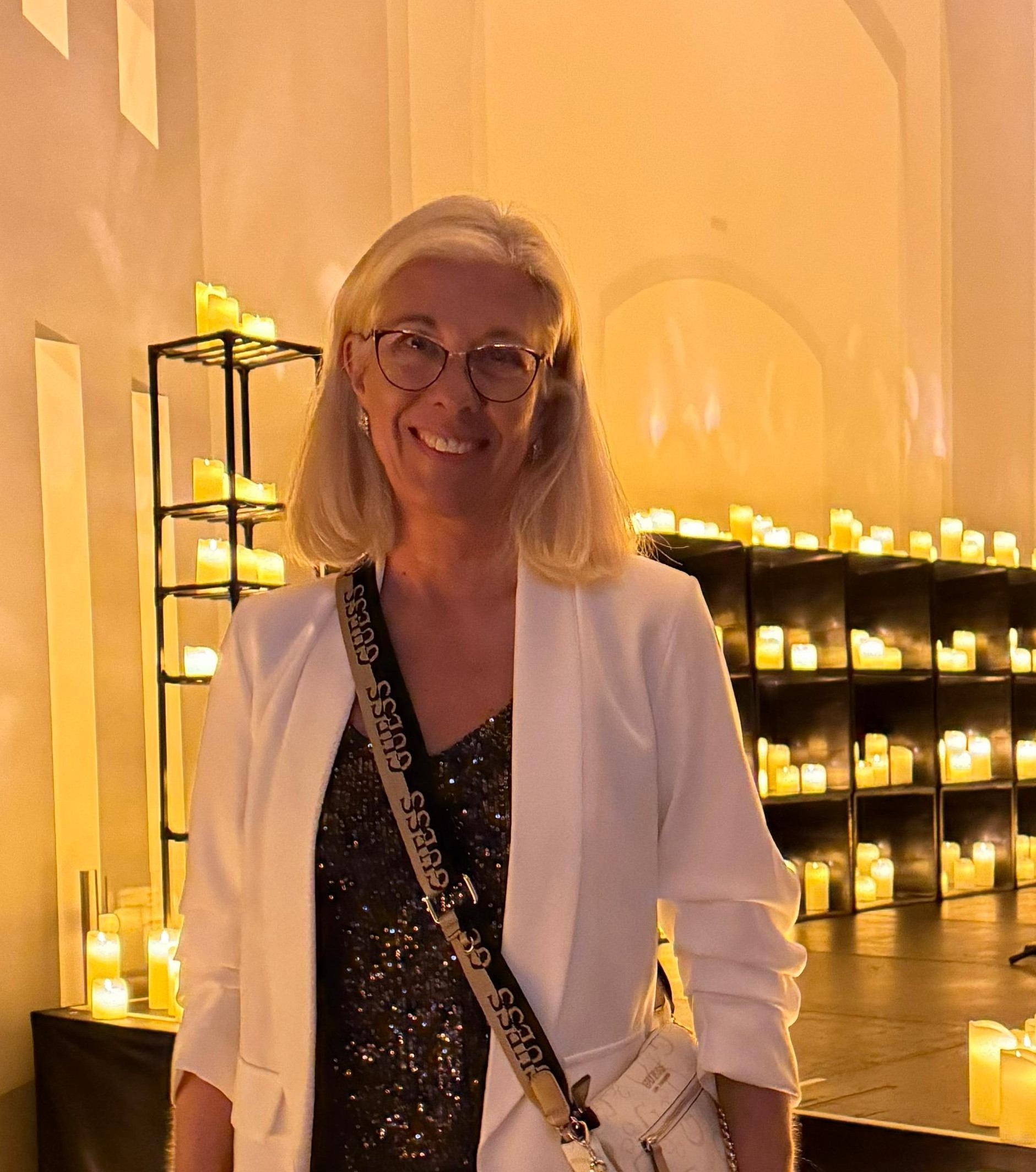 Gaby bei Candlelight noch groesser